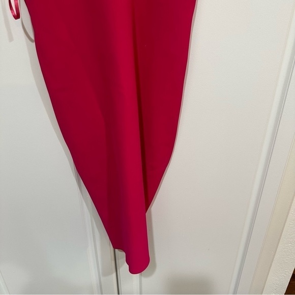 Chiara Boni Guendaline Halter Dress Knee length in pink size 2 - Picture 8 of 10